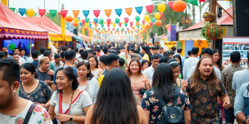 Como participar de festivais locais de forma respeitosa e segura