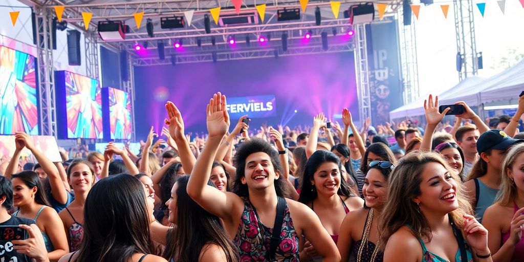Como participar de festivais locais de forma respeitosa e segura